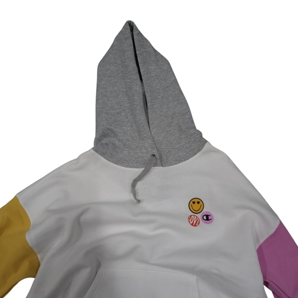 Champion Size Medium Get Happy Power Hoodie NWT - Picture 7 of 14